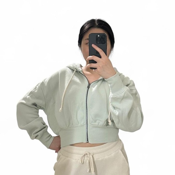 BDG Tops - BDG Mint Green Women's Hoodie